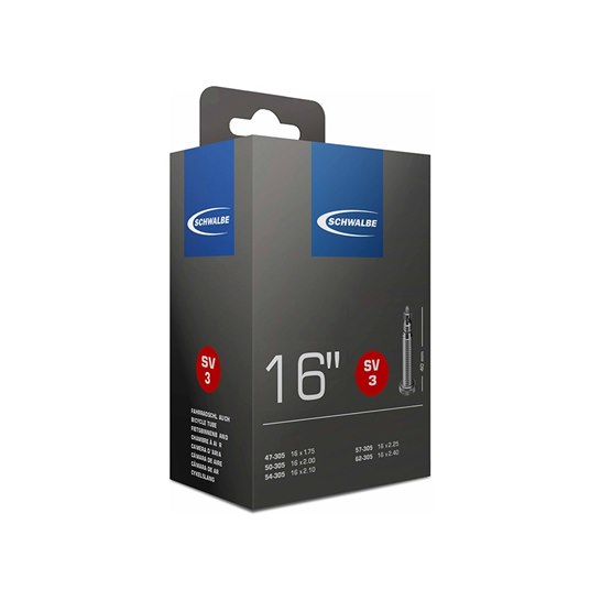 Schwalbe SV3 Inner Tube 16 x 1.75-2.50