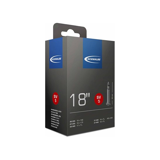 Schwalbe SV5 Inner Tube 18 x 1.50-1.75