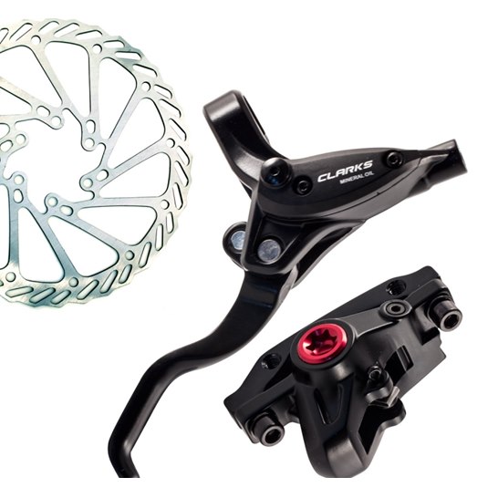 Clarks M2 Hydraulic Rear Disc Brake Black 160mm