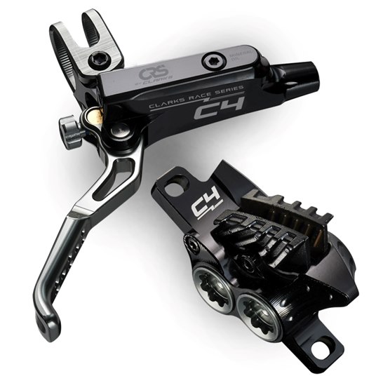 Clarks CRS C4 CNC 4-Piston Hydraulic Disc Brake 180/160mm