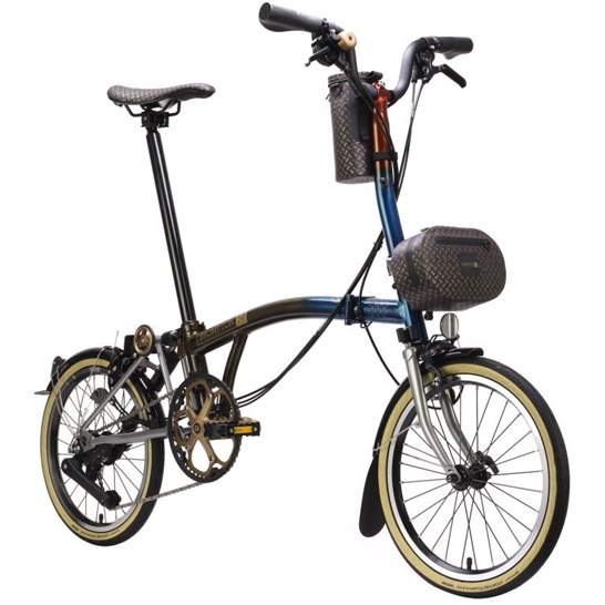 Brompton 1975 Edition 50th Anniversary C Line 12-Speed Mid