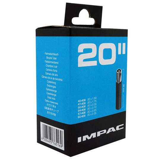 Impac Inner Tube 20 x 1.75-2.35 Schrader