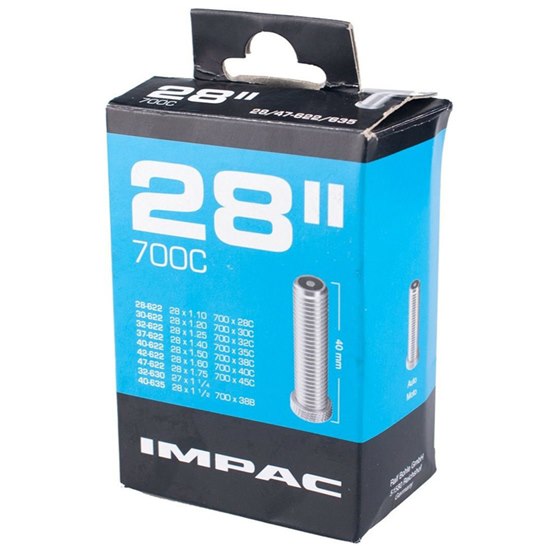 Impac Inner Tube 700 x 28-45c Schrader