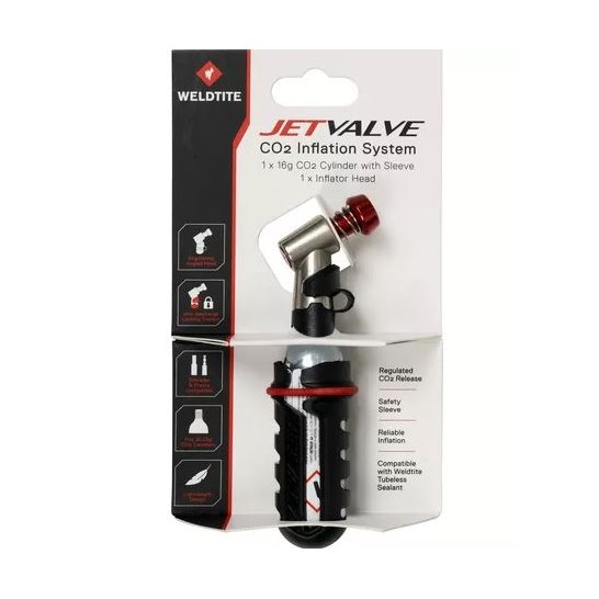 Weldtite Jetvalve and CO2 Inflator