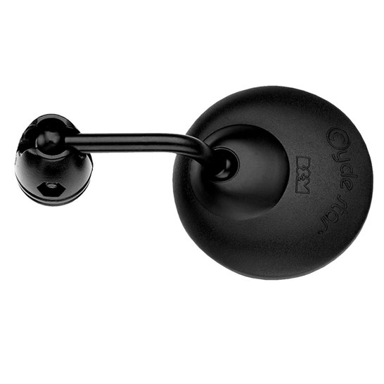 Busch+Müller Cycle Star 60mm Short Curved Stem Bicycle Mirror