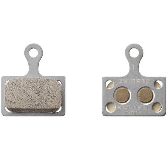 Shimano K04TI disc pads and spring, titanium back, metal sintered