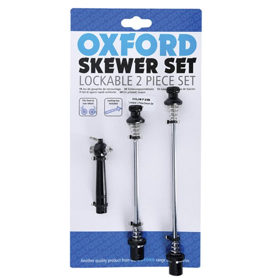 Oxford Lockable 2 Piece Skewer Set