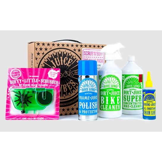Juice Lubes, Mixed Bundle, Scrub & Buff Pack