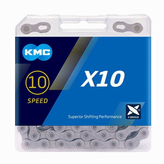 KMC X10 Grey Chain 114L