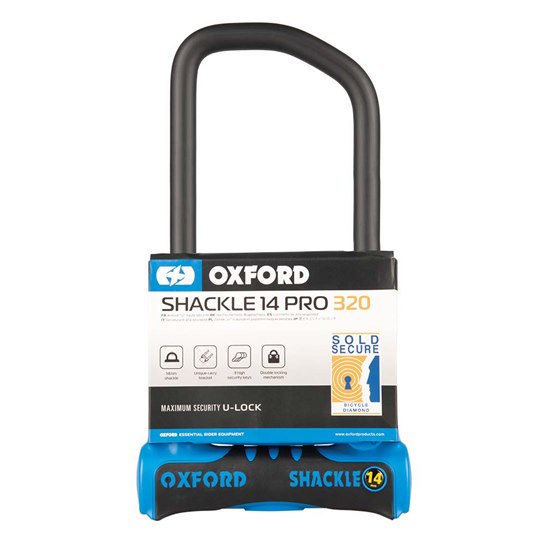 Oxford Shackle14 Pro U-Lock 320mm x 177mm