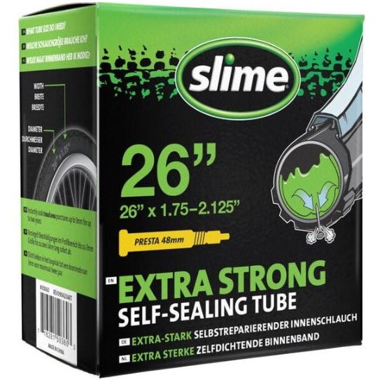 Slime Smart Tube - 26" x 1.75-2.125 - Presta Valve